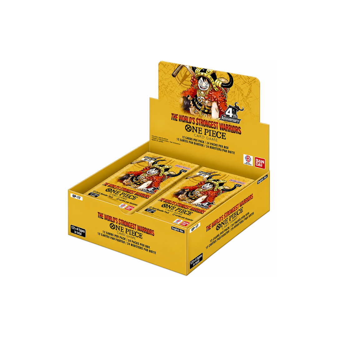 The World's Strongest Warriors Booster Box - The World's Strongest Warriors (OP17)