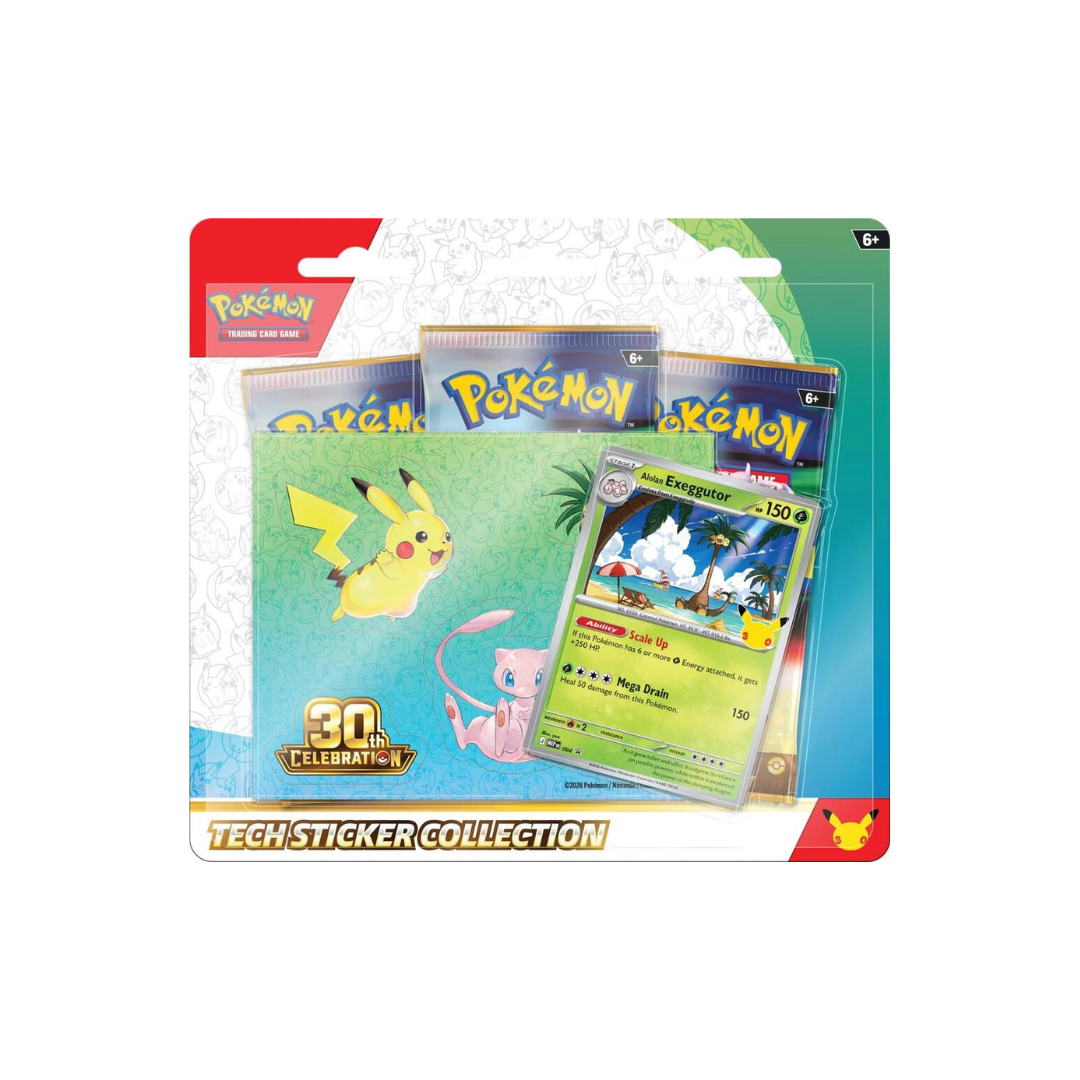30th Celebration Tech Sticker Collection [Alolan Exeggutor] - ME: 30th Celebration (30C)
