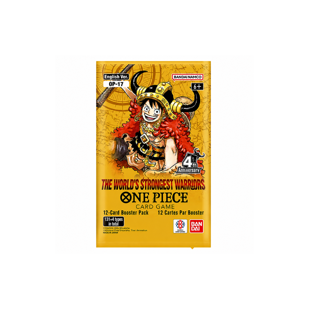 The World's Strongest Warriors Booster Pack - The World's Strongest Warriors (OP17)